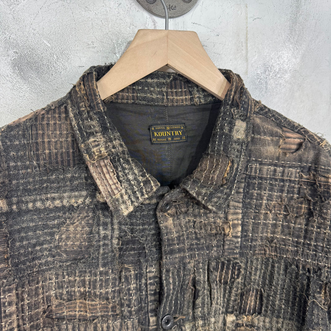 Kapital Black Boro Jean Jacket