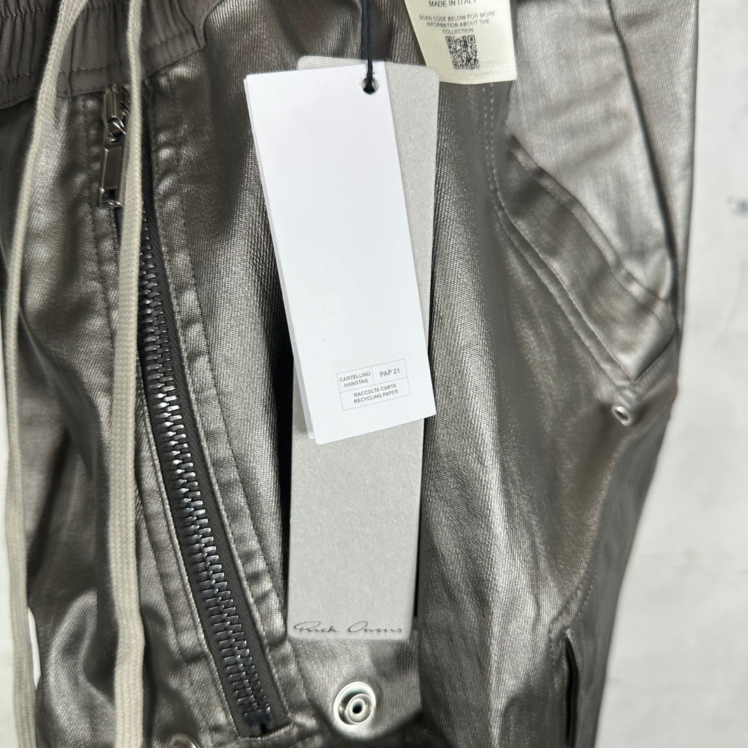 Rick Owens Gun Metal Bela Cargos
