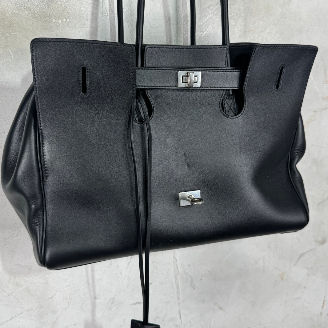 Balenciaga Black Medium Bel Air Bag