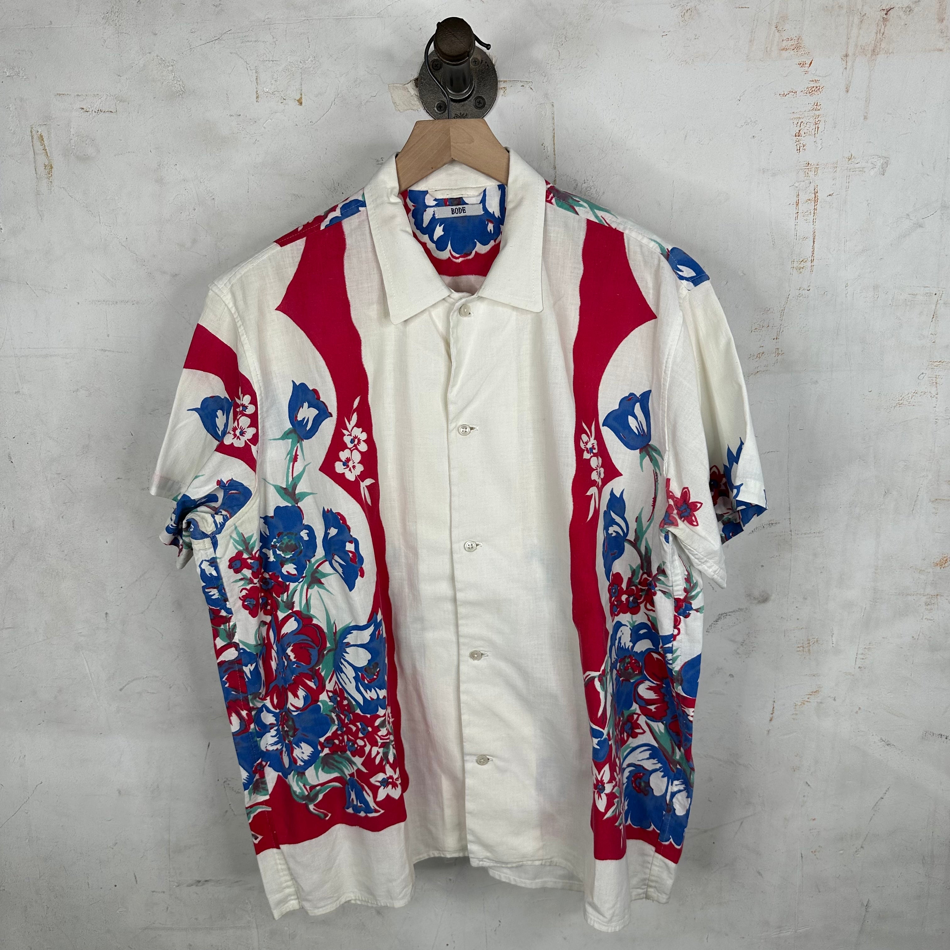 Bode Boxy Floral Shirt