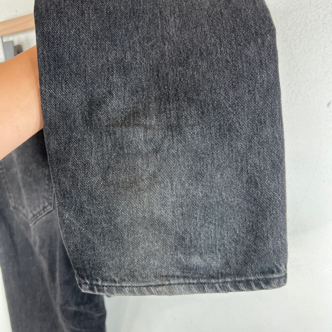 Celine Black Straight Leg Denim Jeans