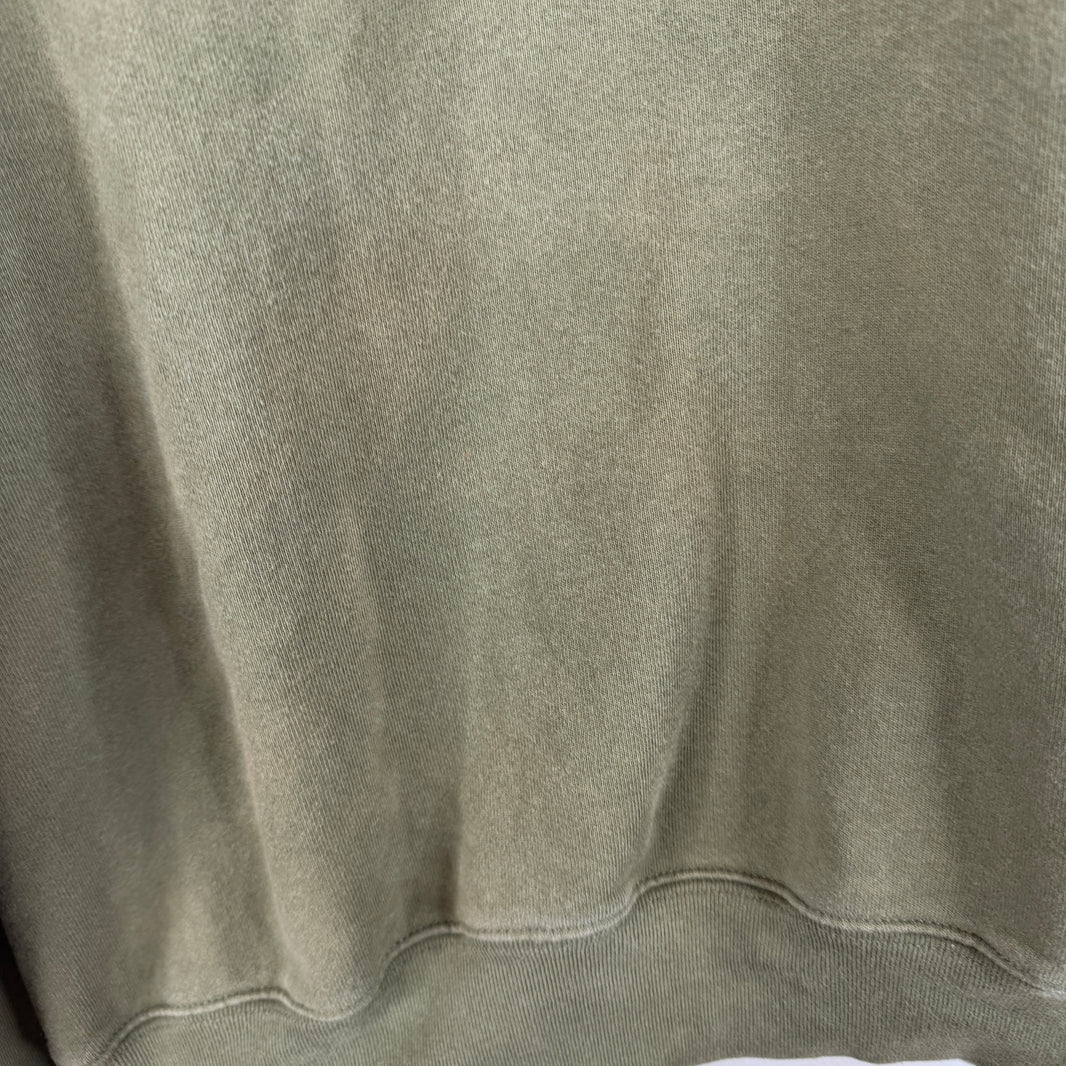 JJJJound Green Small Logo Crewneck