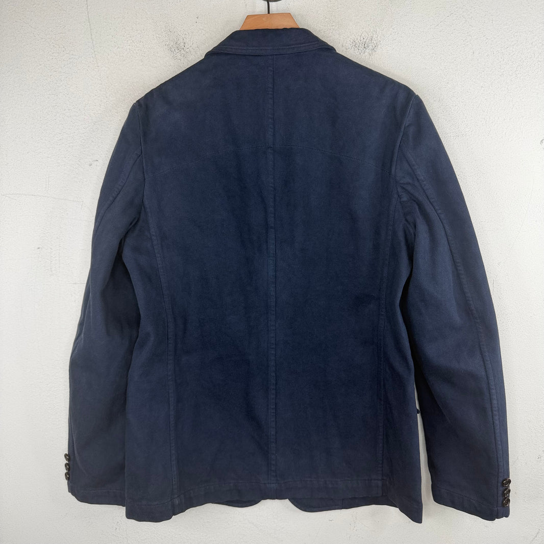 CDG Navy Cotton Blazer