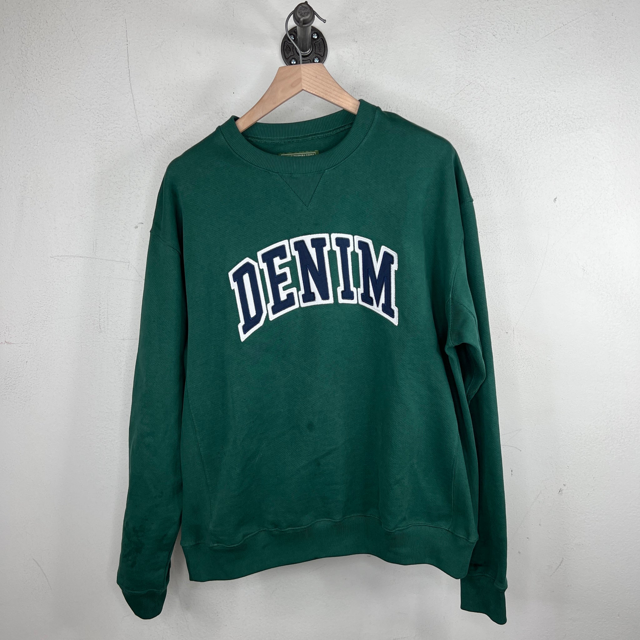 Denim Tears Green Crewneck