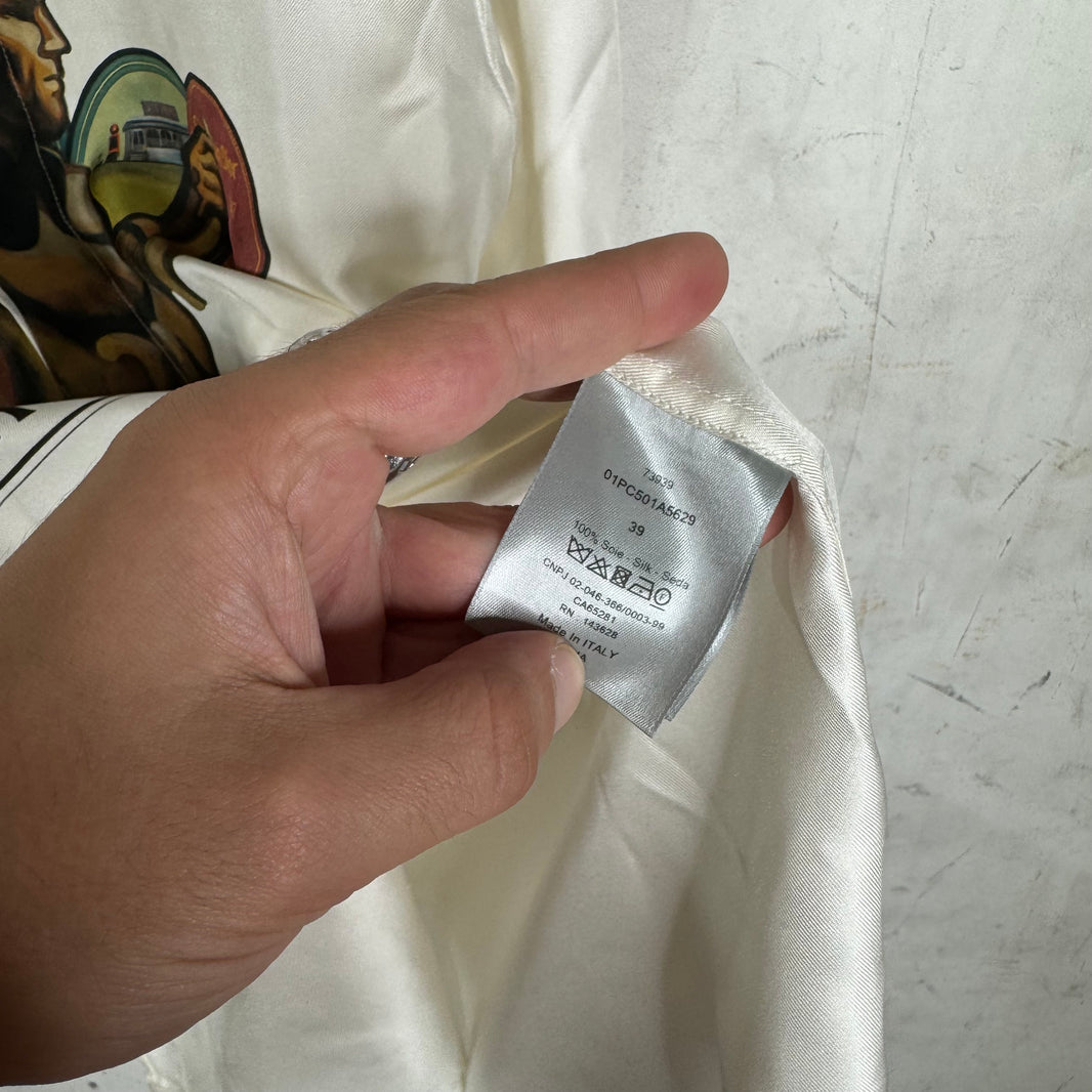 Dior Jack Kerouac Silk Button Up