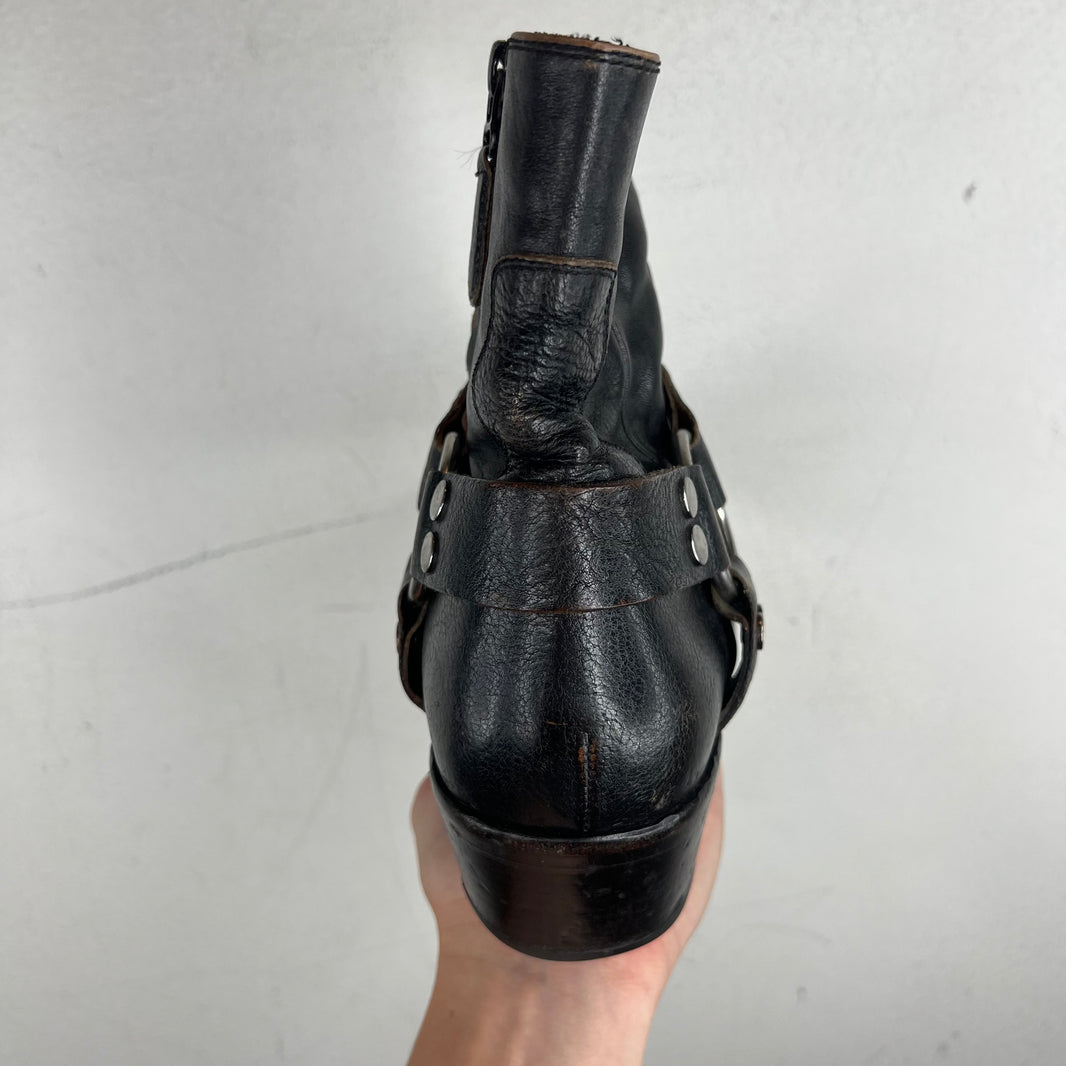 Balenciaga Harness Leather Boots