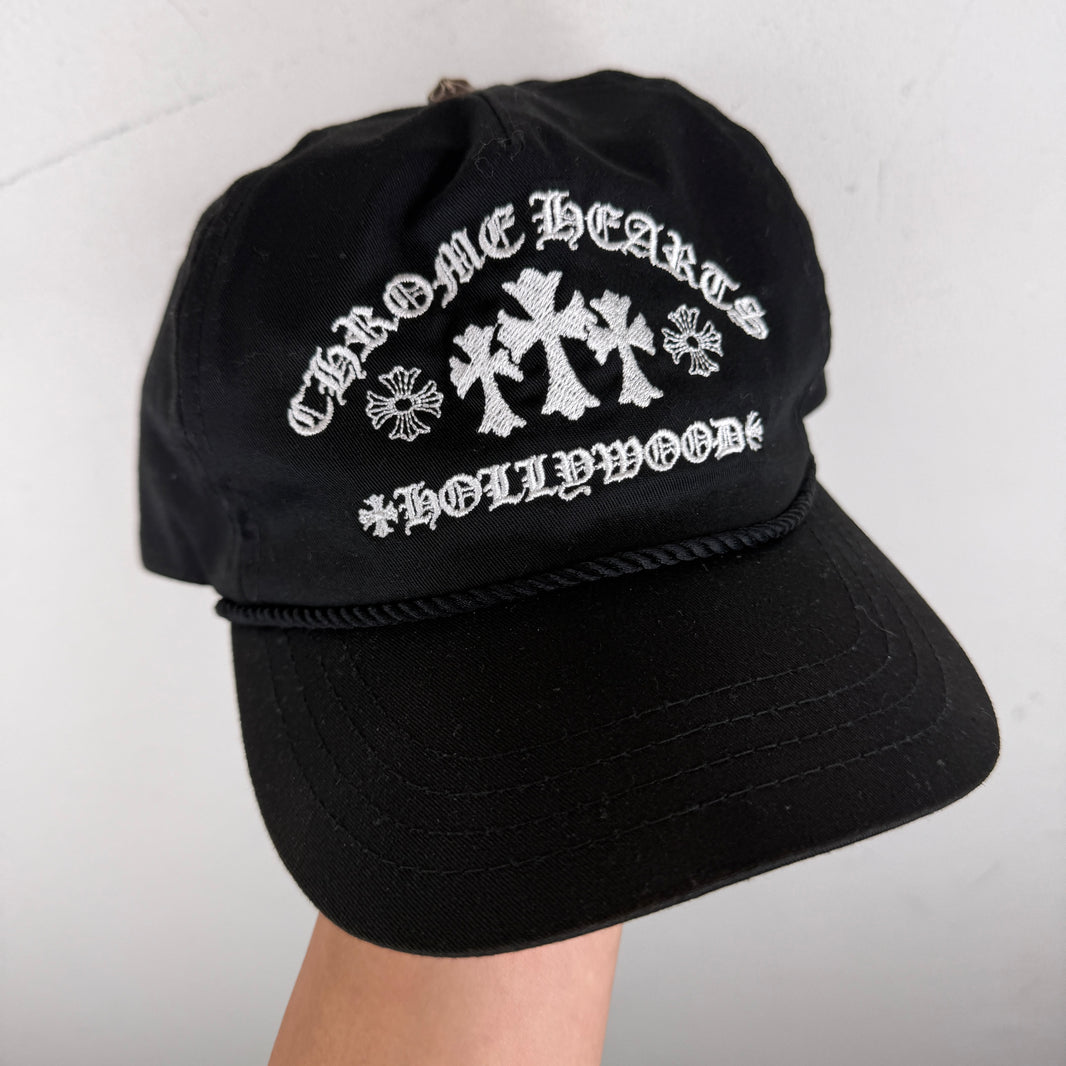 Chrome Hearts Black Gas Station Hat