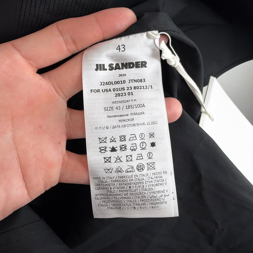 Jil Sander Wednesday Pleated Shirt