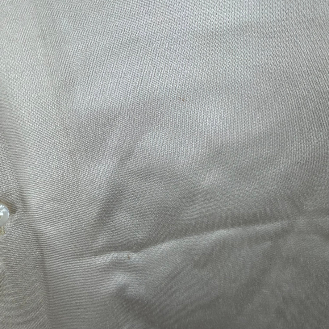 Amiri White Silk S/S Shirt