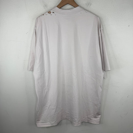 Balenciaga Distressed Paris Statue Of Liberty T-Shirt