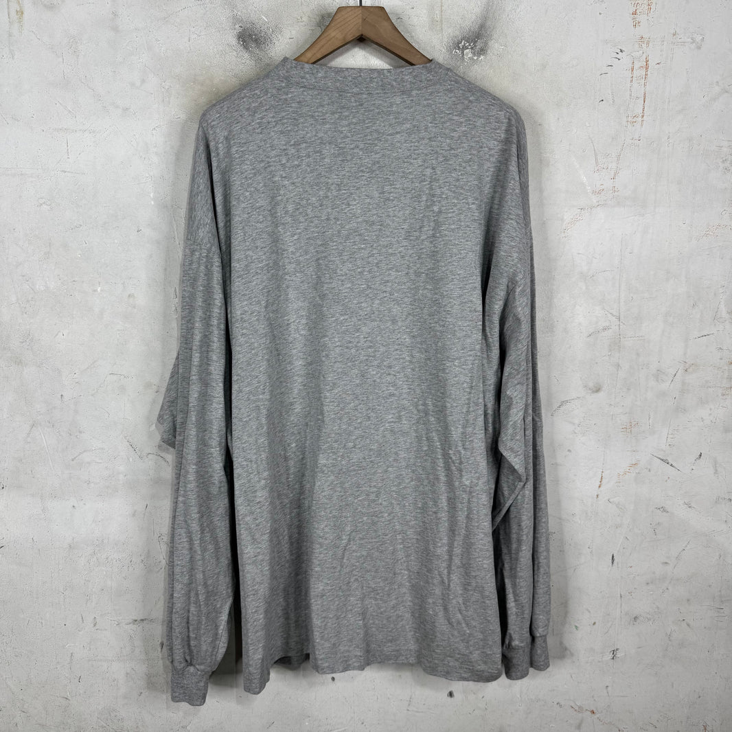 Balenciaga BB Orange Logo L/S T-Shirt