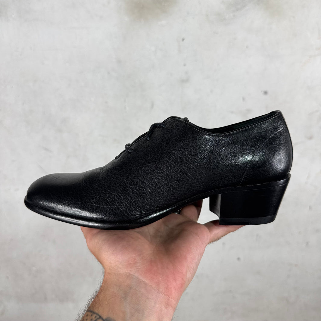 Margiela Leather Heeled Derbys