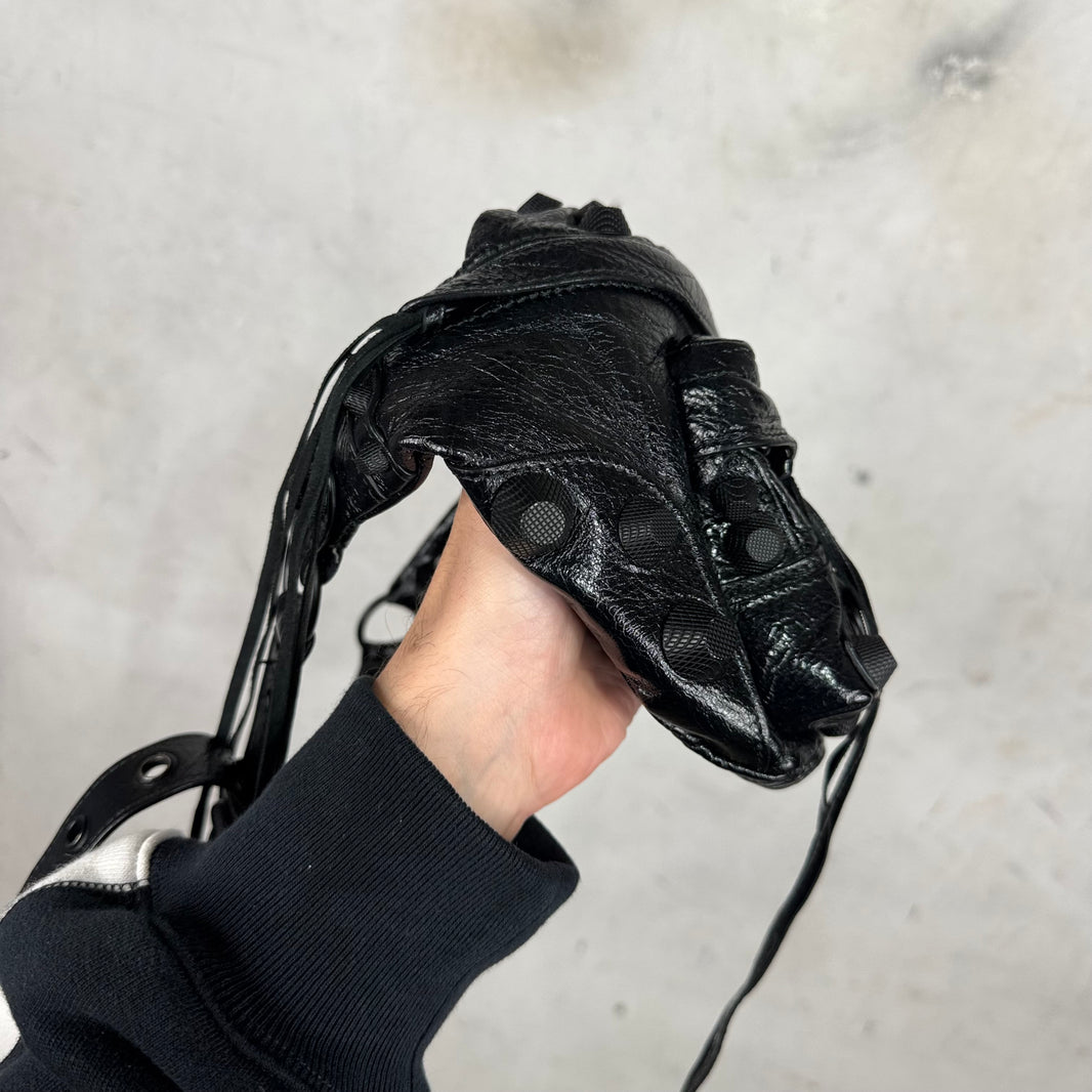 Balenciaga Black Cagole Waist Bag