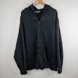 Yeezy Season 4 Overdye Zip-Up Hoodie