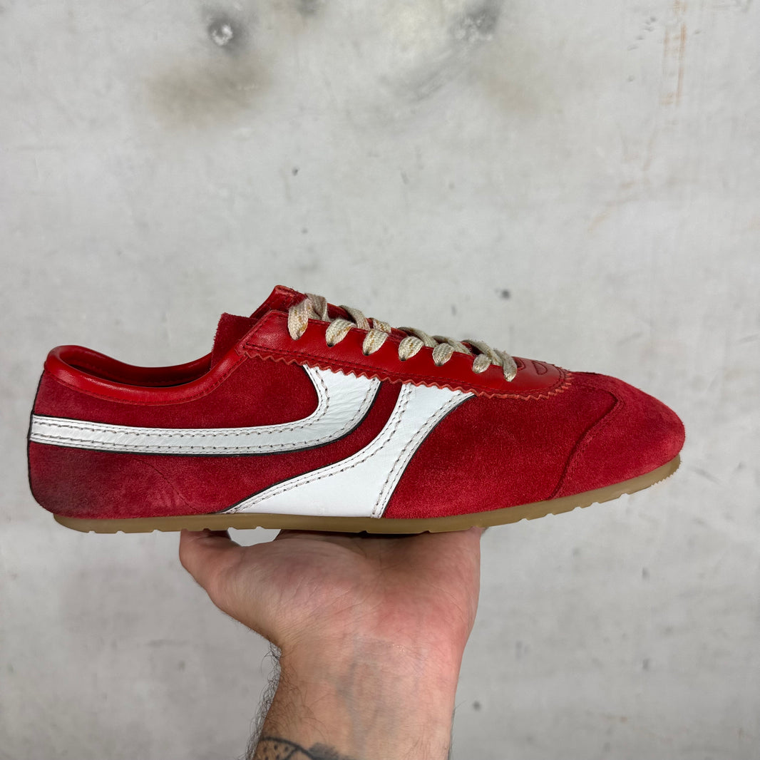 Dries Van Noten Red Driver Sneakers