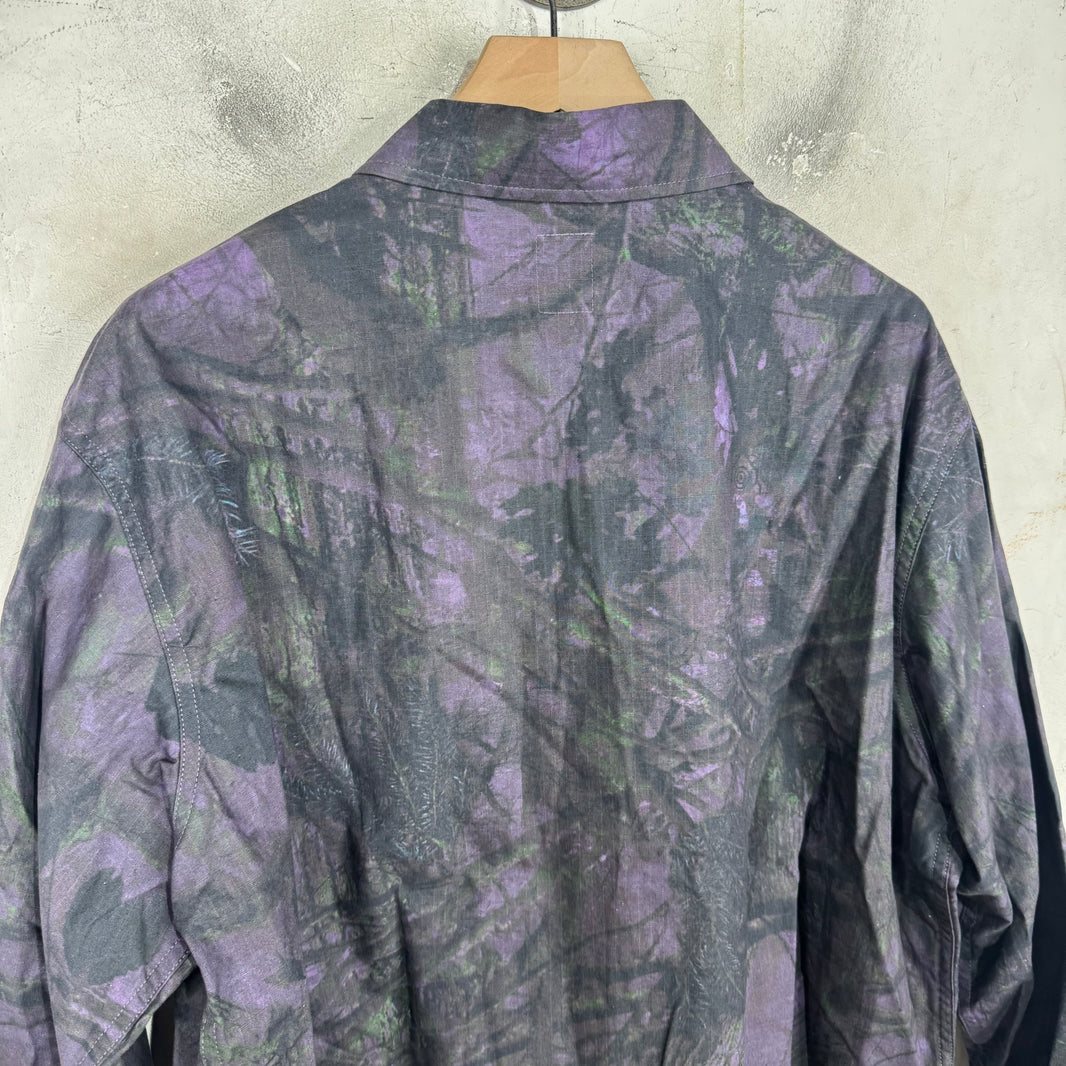 South2West8 Purple Camo Chore Jacket