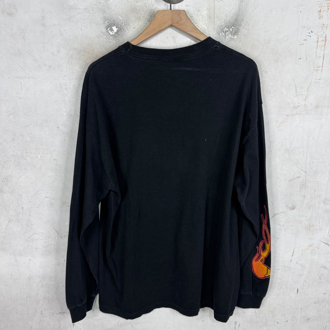 Vintage Metallica Flame Logo L/S T-Shirt