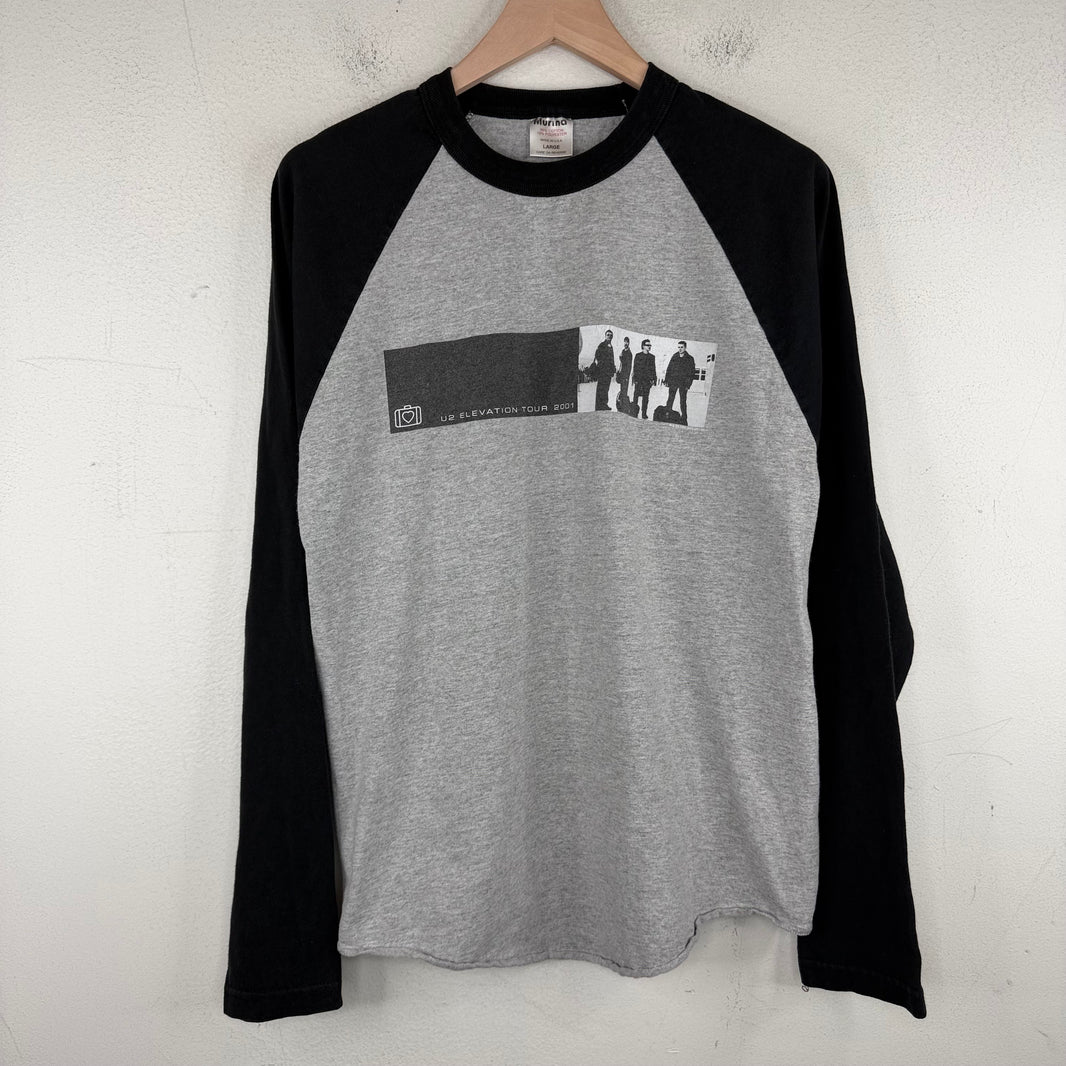 Vintage 2001 U2 Raglan T-Shirt