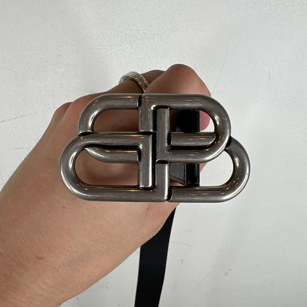 Balenciaga BB Interlock Belt