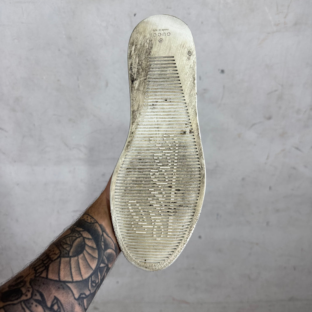 Gucci High Top Stretch Sneakers