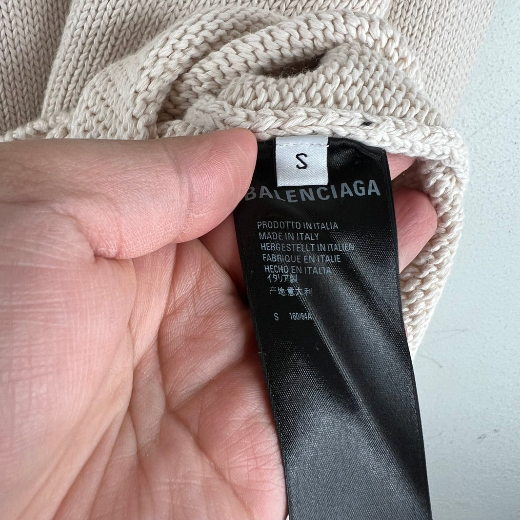 Balenciaga Bebe Crystal Knit Sweater