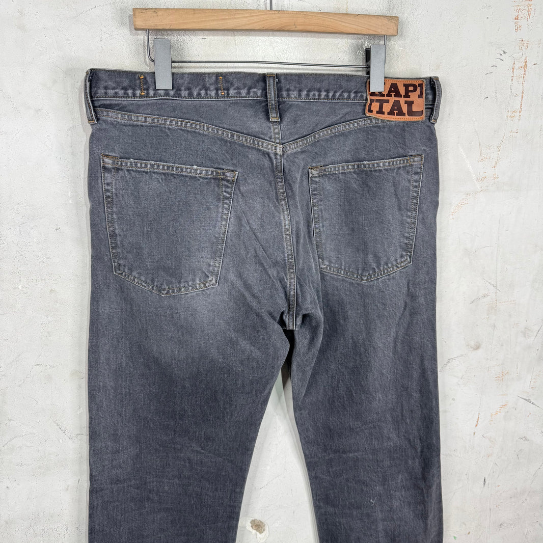 Kapital Grey Monkey Cisco Jeans