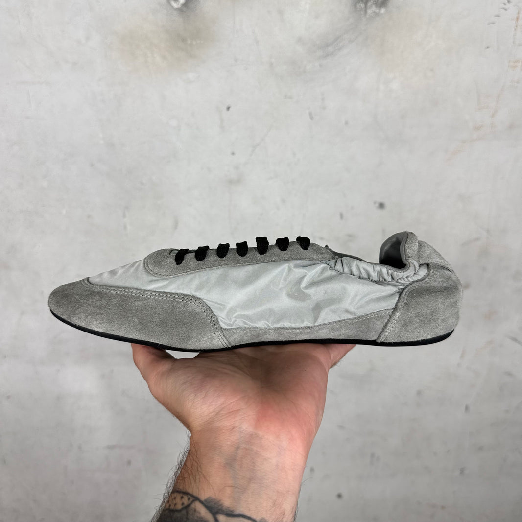 Prada Grey Nylon Collapses