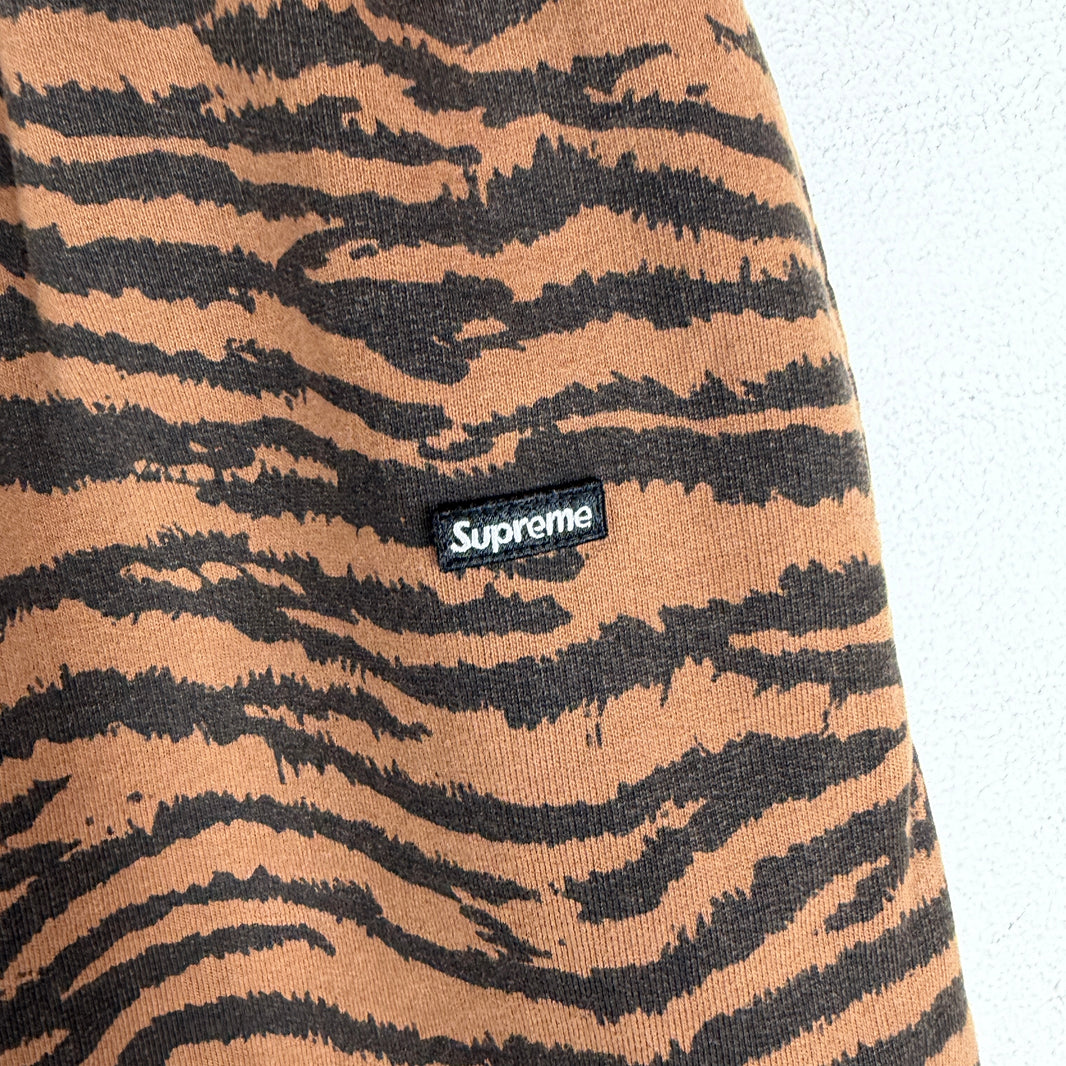 Supreme Tiger Striped Sweat Shorts