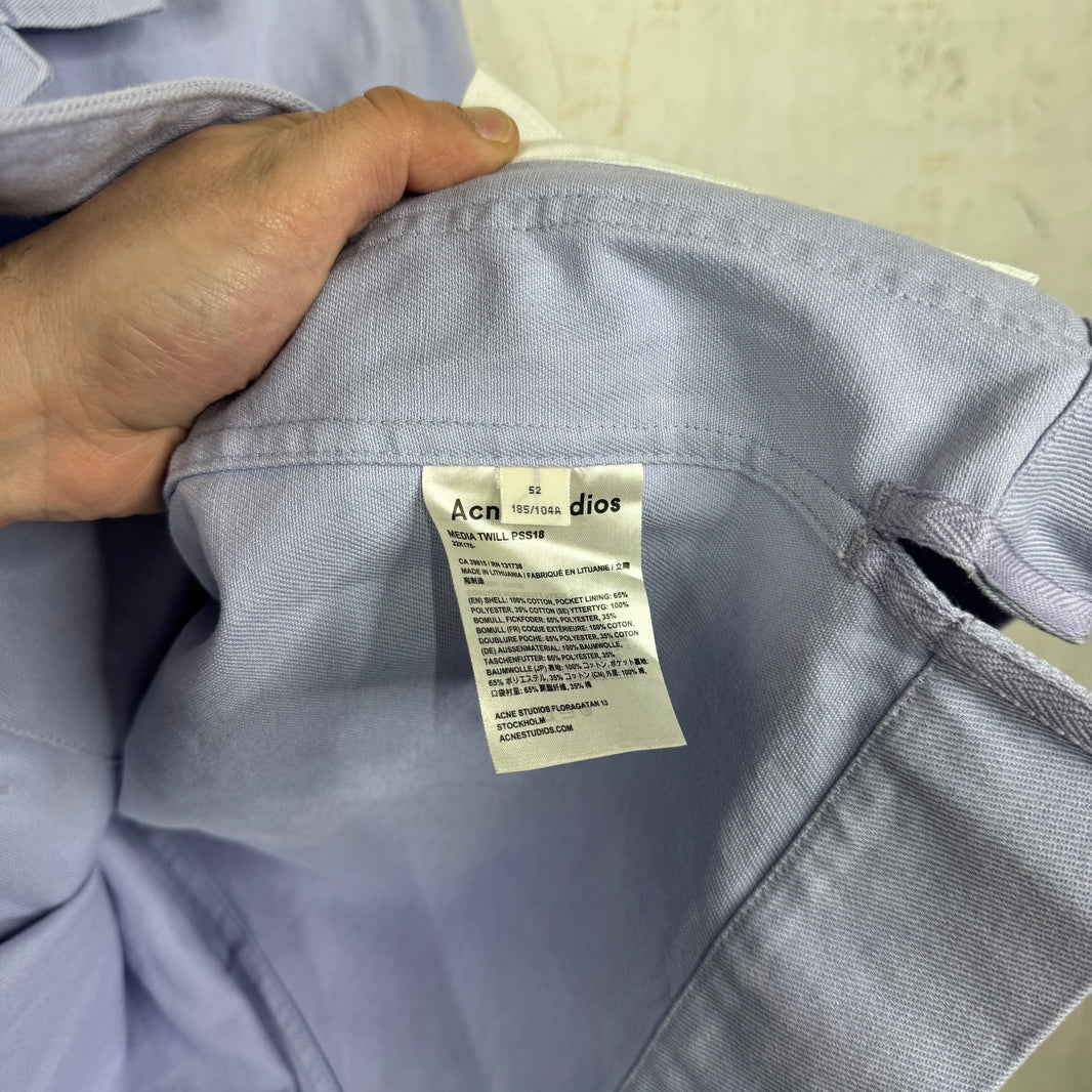 Acne Studios Purple Chore Jacket