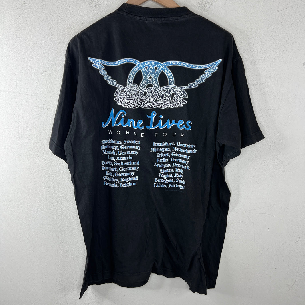 Vintage Aerosmith 9 Lives T-Shirt