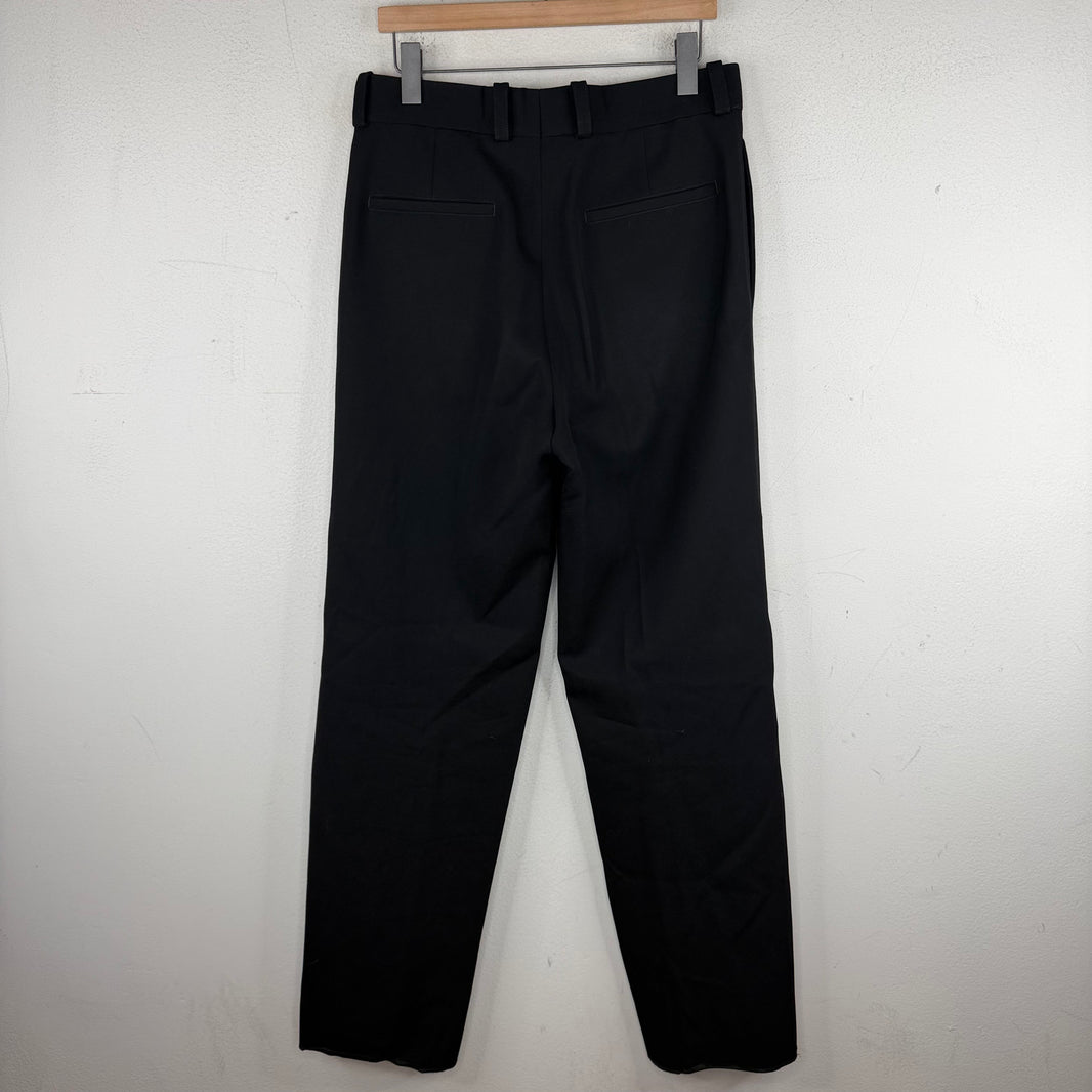 Jil Sander Black Heavy Dress Trousers