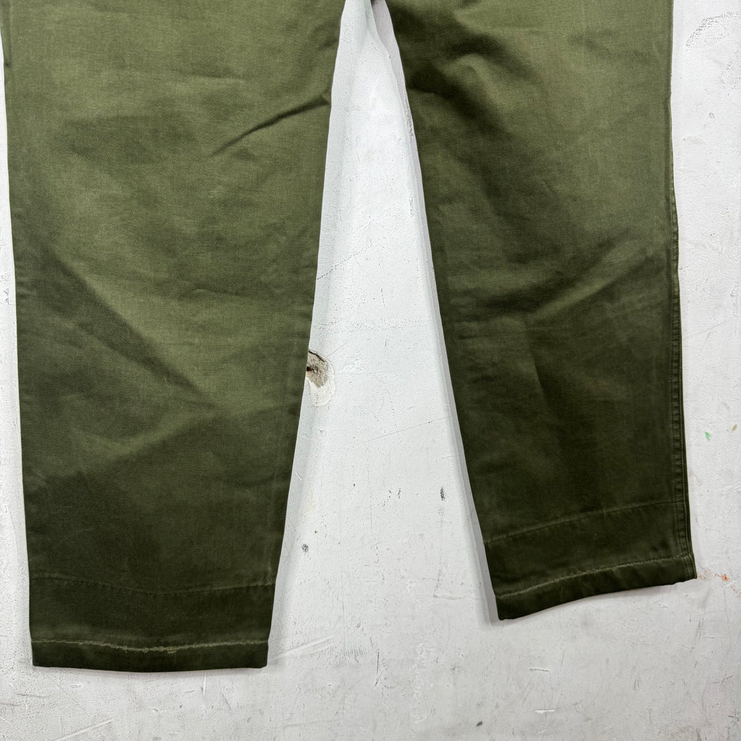 Miu Miu Olive Military Style Pants