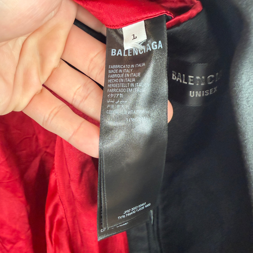 Balenciaga Runway Distressed Blazer