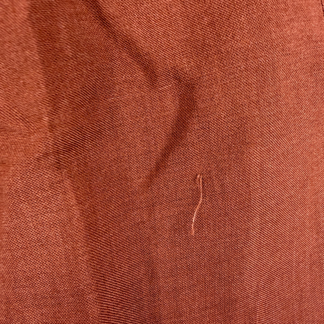 RIck Owens Terra Drop Crotch Silk Blend 3/4 Pants