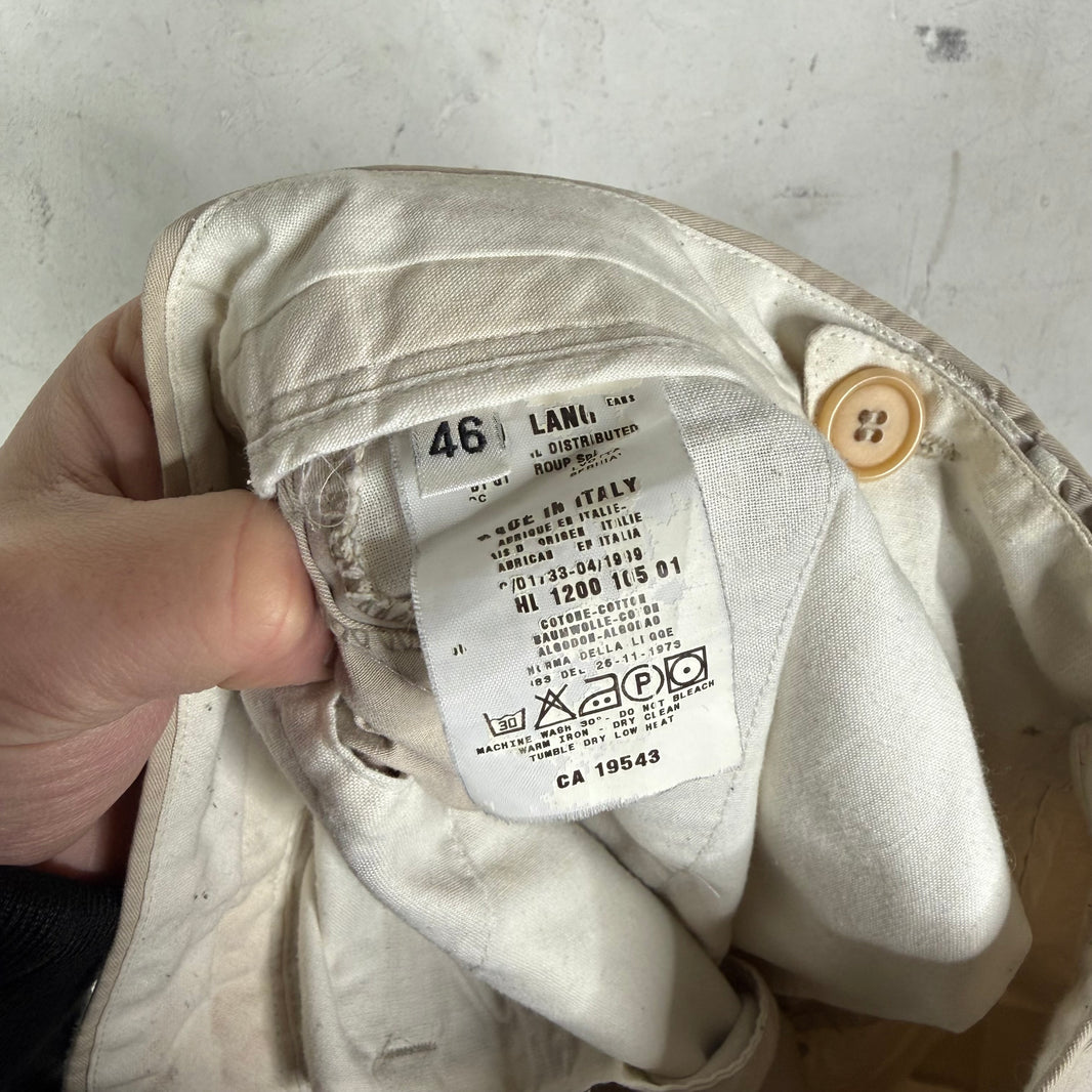Helmut Lang Khaki Trousers