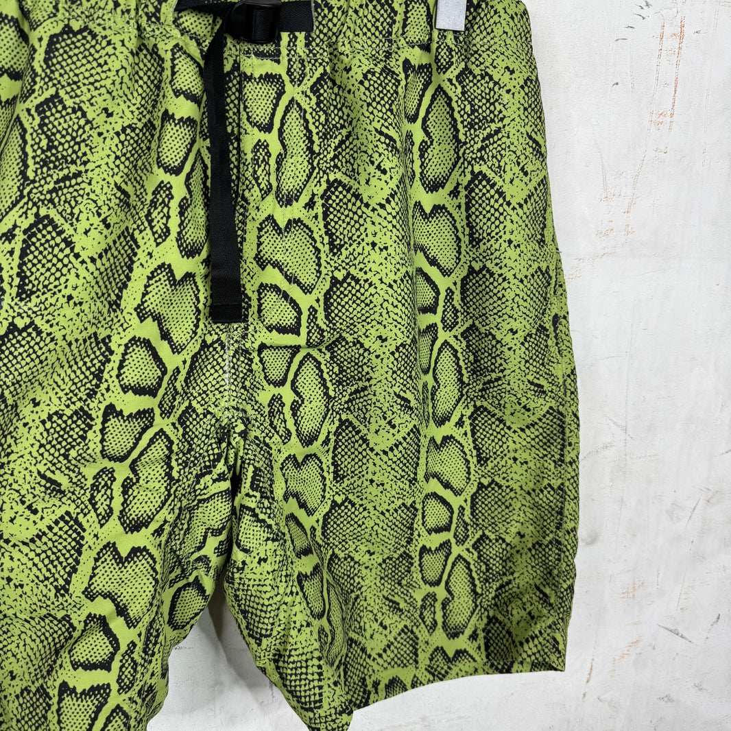 Supreme Belted Snakeskin Shorts