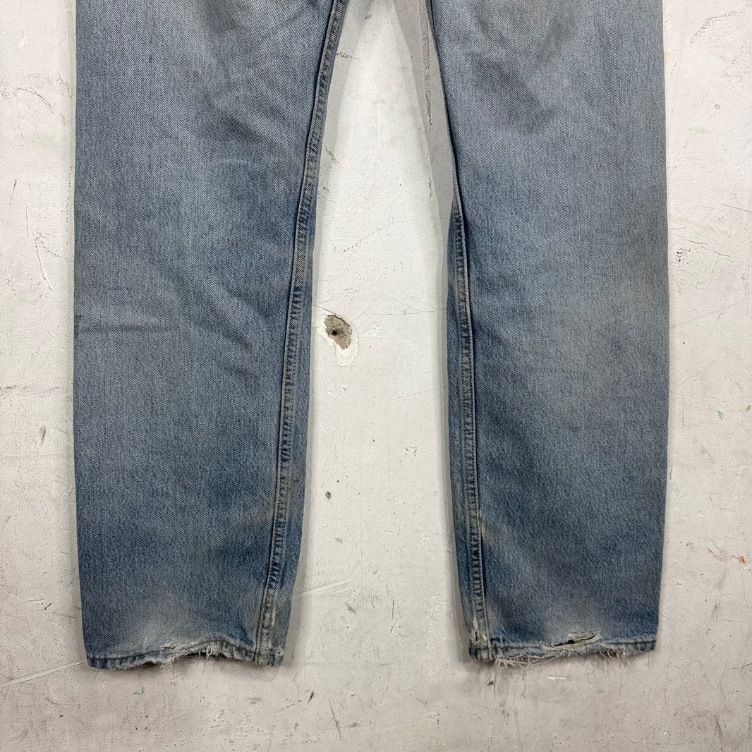 Vintage Levi's Lightwash Distressed 501 Jeans