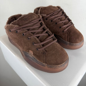 ERL Brown Suede Vamp Sneakers