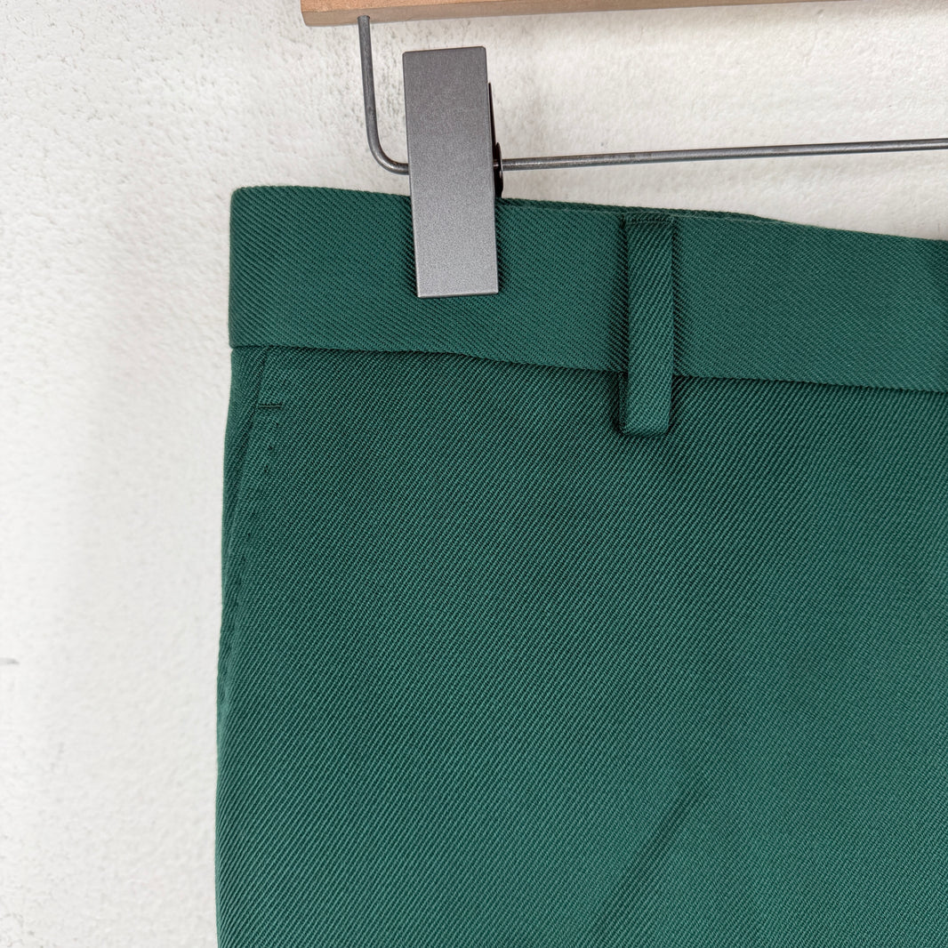 Calvin Klein 205W39NYC Green Blue Striped Trousers