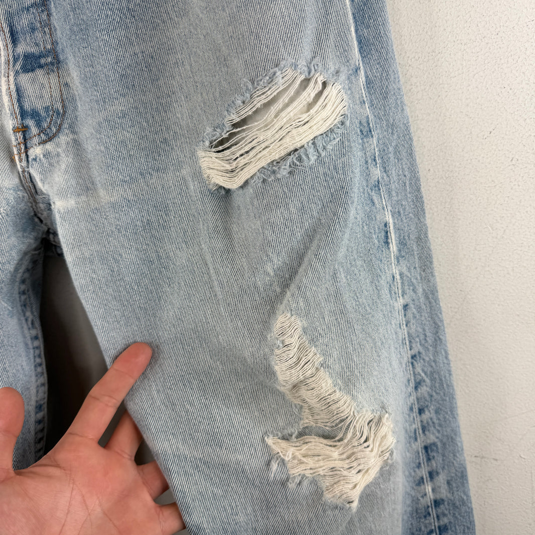 Vintage Repaired Levi's 501XX Denim Jeans