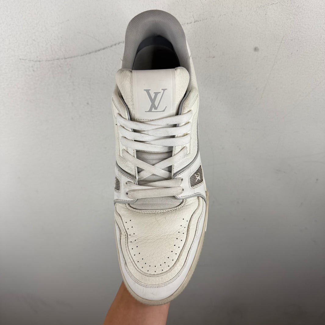 Louis Vuitton White/Gray Trainers