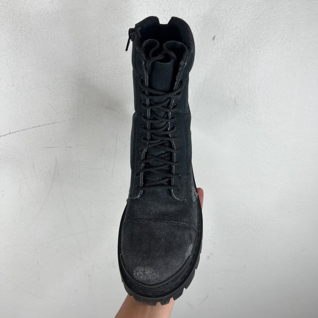 Balenciaga Canvas Strike Boots