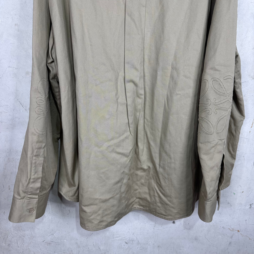 Loewe Canvas Anagram LS Button Up
