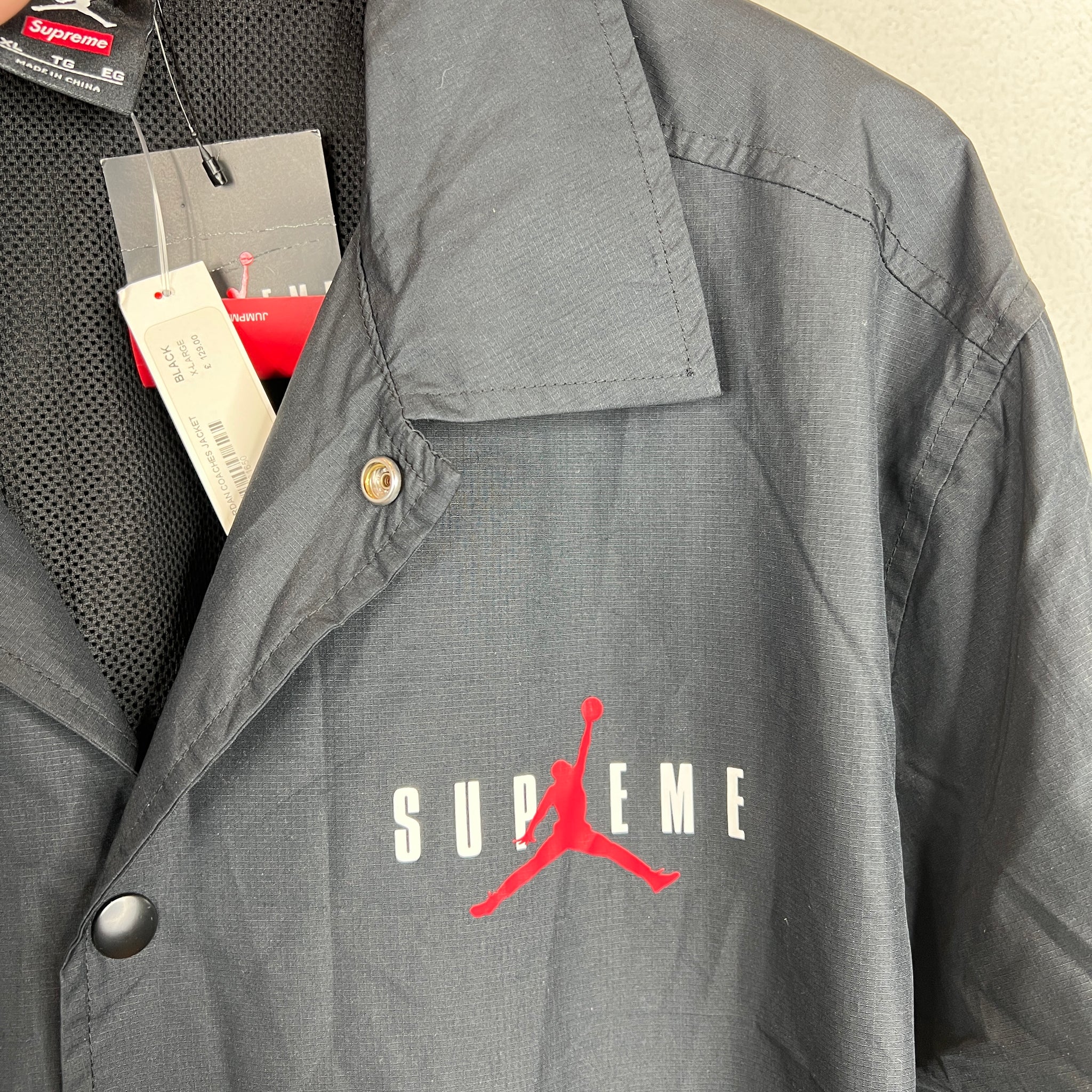 Supreme x Jordan Coaches Jacket