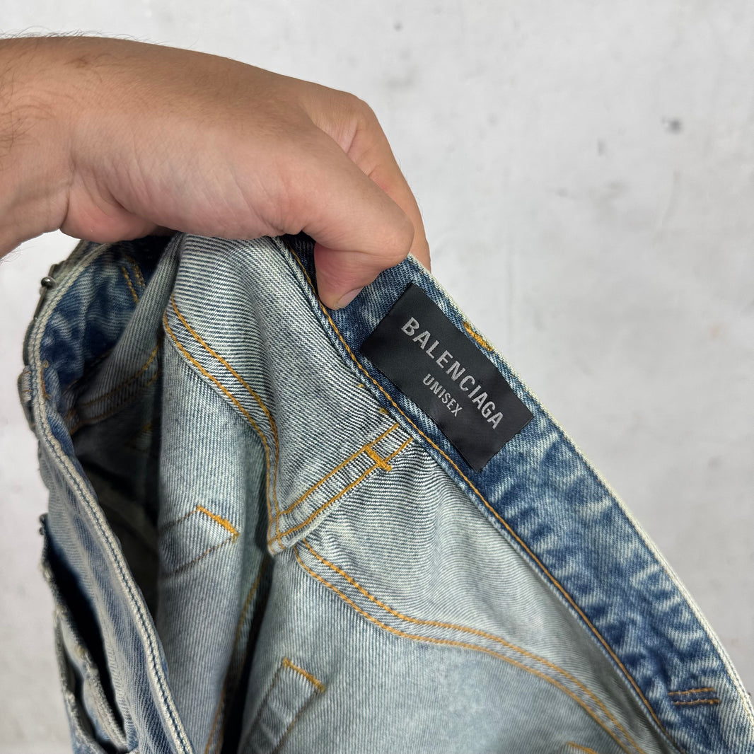 Balenciaga Straight Legged Skater Jeans