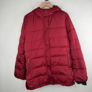 Prada Red Puffer Jacket
