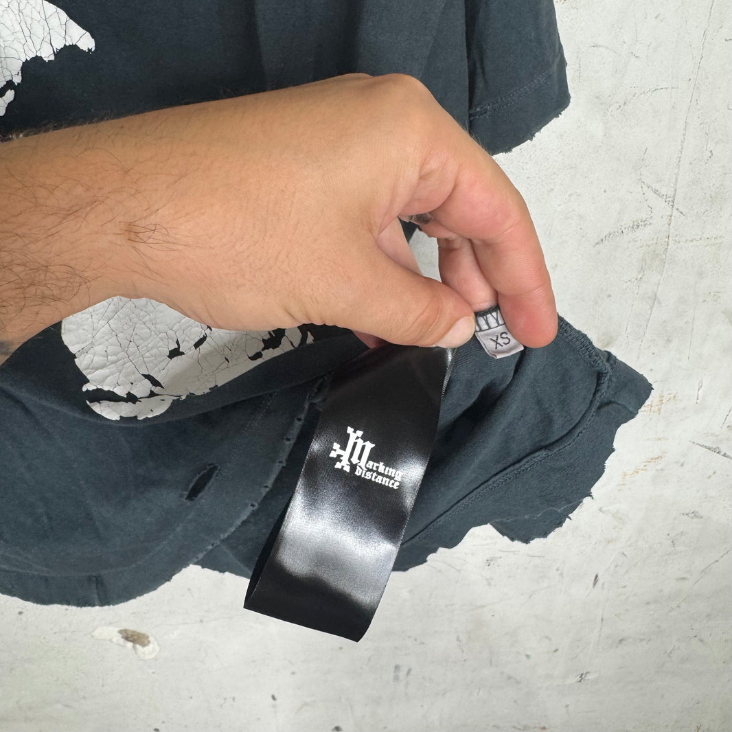 Marking Distance Cropped Withdrawal Survivors T-Shirt