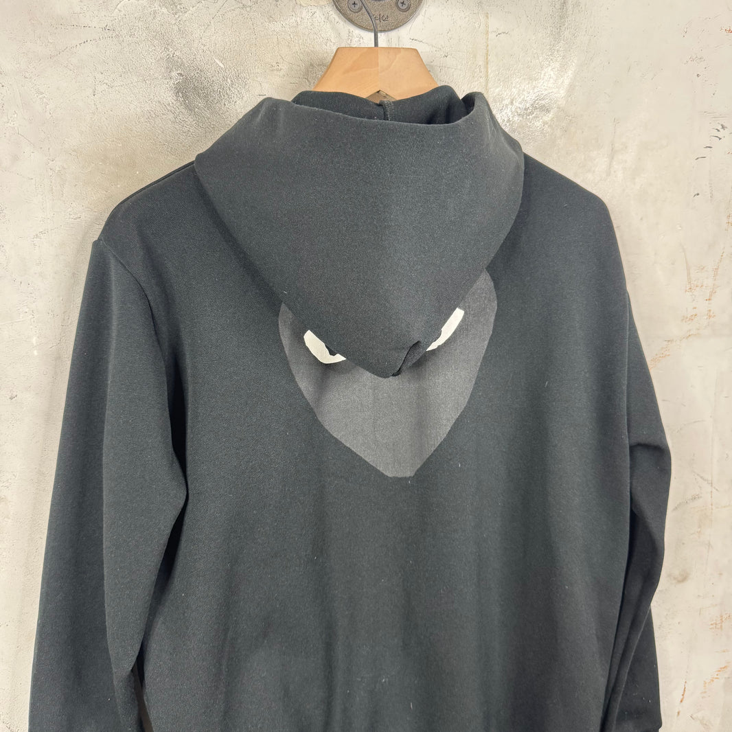 Comme Des Garcons Play Zip Up Hoodie
