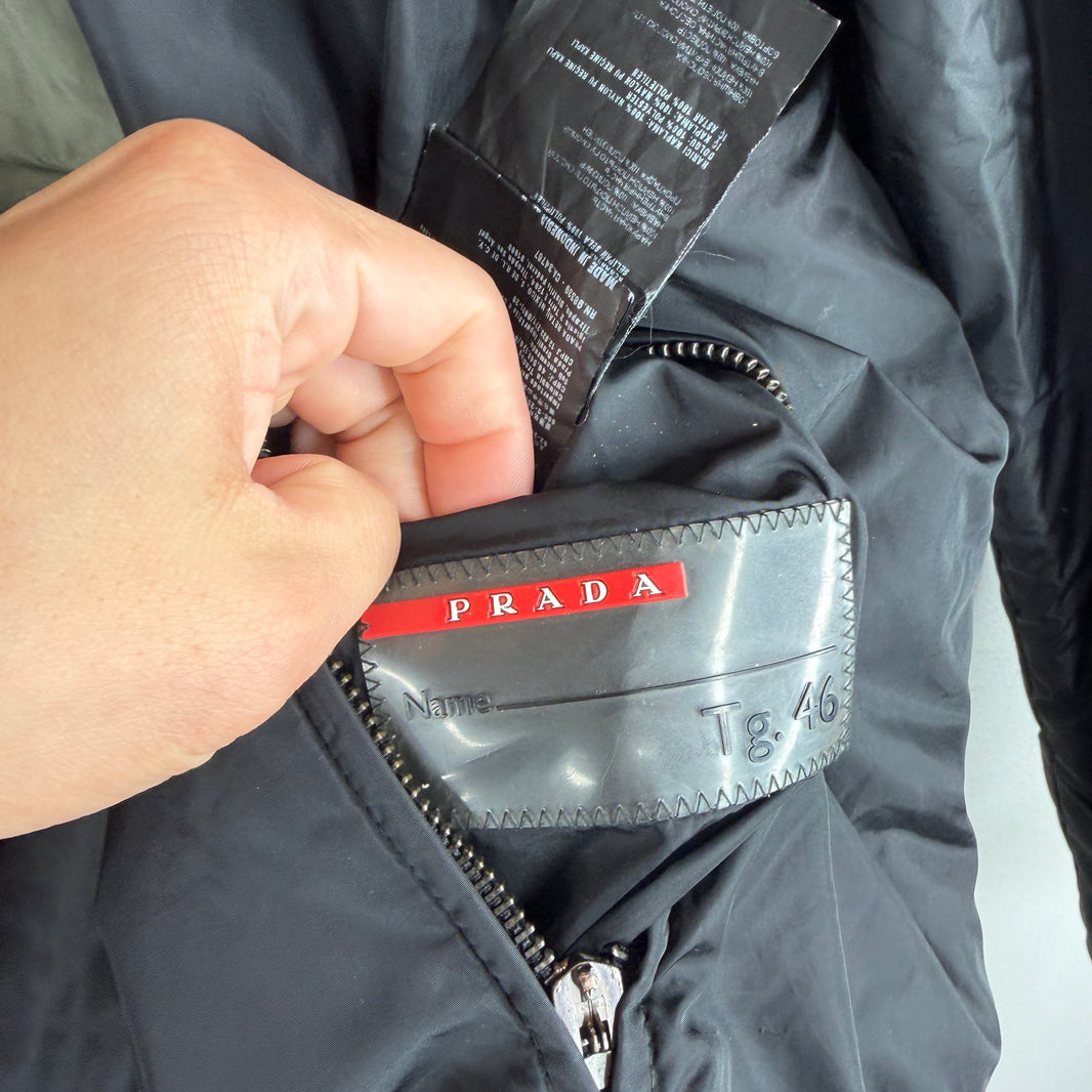 Prada Linea Rossa Reversible Light Puffer Jacket