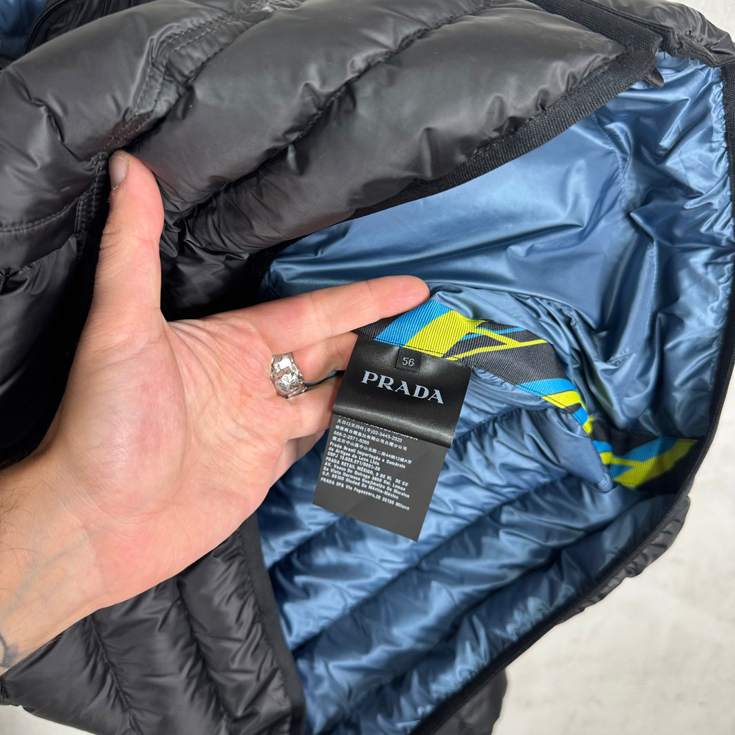 Prada BNWT 2017 Plaque Puffer